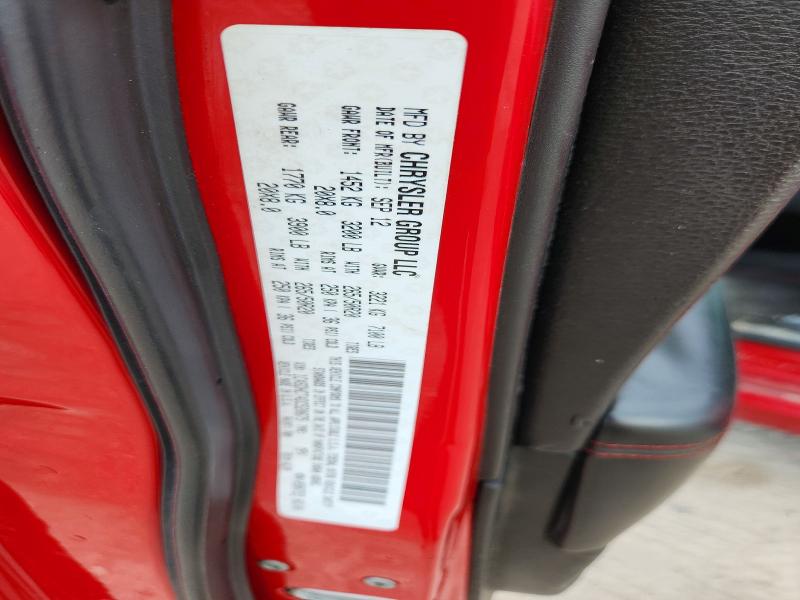 Продаж на аукціоні авто 2013 Dodge Durango, vin: 1C4SDHCT4DC520675, номер лоту: 57093246