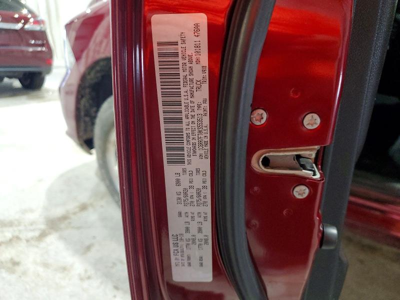 Aukcja sprzedaży 2019 Ram 1500 Classic, vin: 1C6RR7FT0KS553513, numer aukcji: 58040766