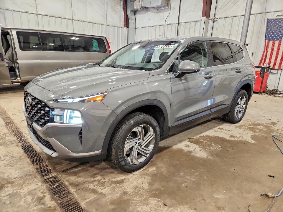 58709356 :رقم المزاد ، 5NMS1DAJ1MH352434 vin ، 2021 Hyundai Santa Fe مزاد بيع
