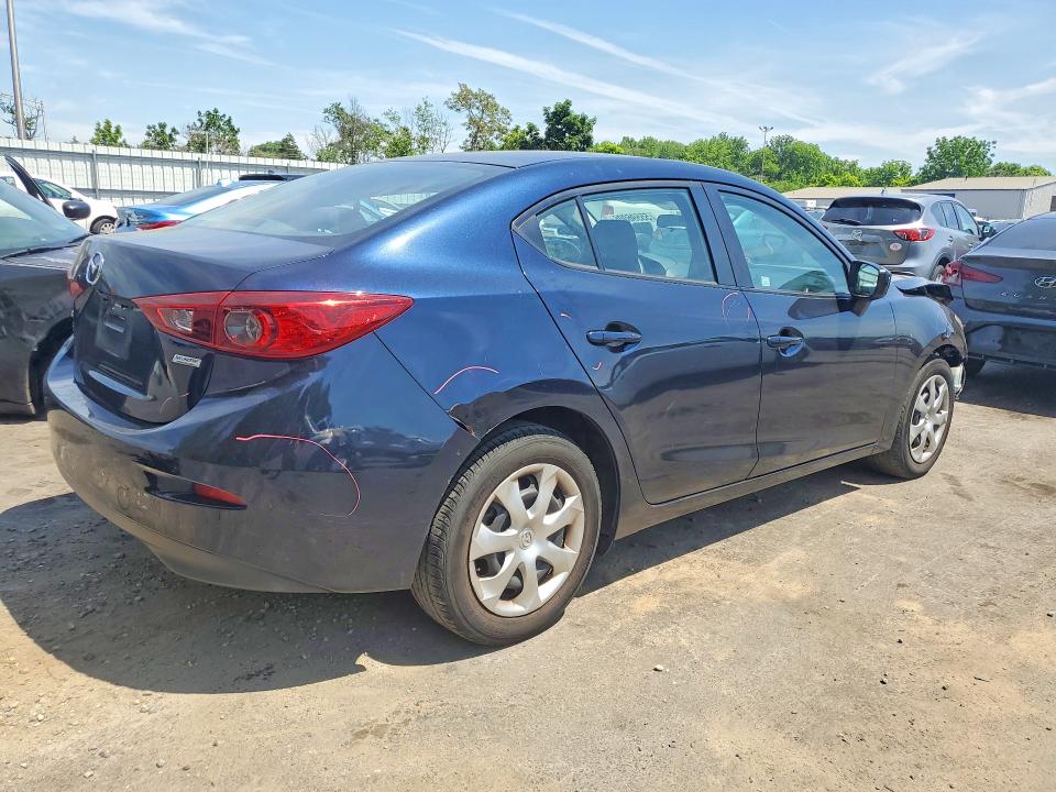 2016 Mazda 3 მანქანა იყიდება აუქციონზე, vin: JM1BM1T79G1298323, აუქციონის ნომერი: 55596006