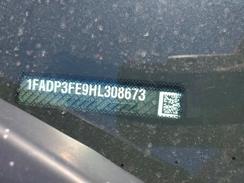 2017 Ford Focus მანქანა იყიდება აუქციონზე, vin: 1FADP3FE9HL308673, აუქციონის ნომერი: 57545896