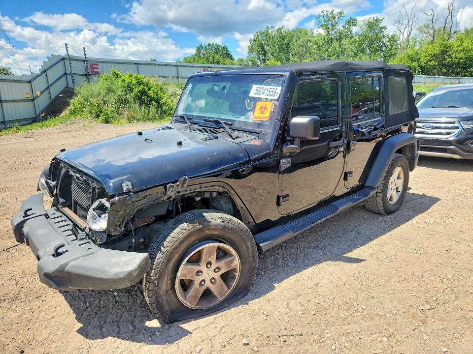 2017 Jeep Wrangler Unlimited მანქანა იყიდება აუქციონზე, vin: 1C4BJWDG7HL669036, აუქციონის ნომერი: 58241556