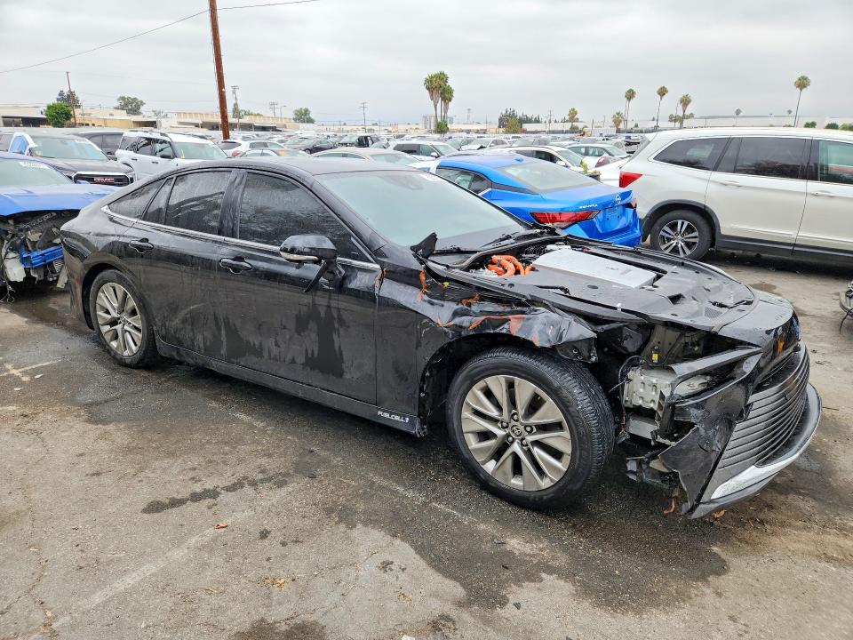2022 Toyota Mirai მანქანა იყიდება აუქციონზე, vin: JTDAAAAA5NA006859, აუქციონის ნომერი: 57503596