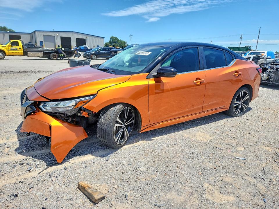 56888256 :رقم المزاد ، 3N1AB8DV6LY243960 vin ، 2020 Nissan Sentra مزاد بيع