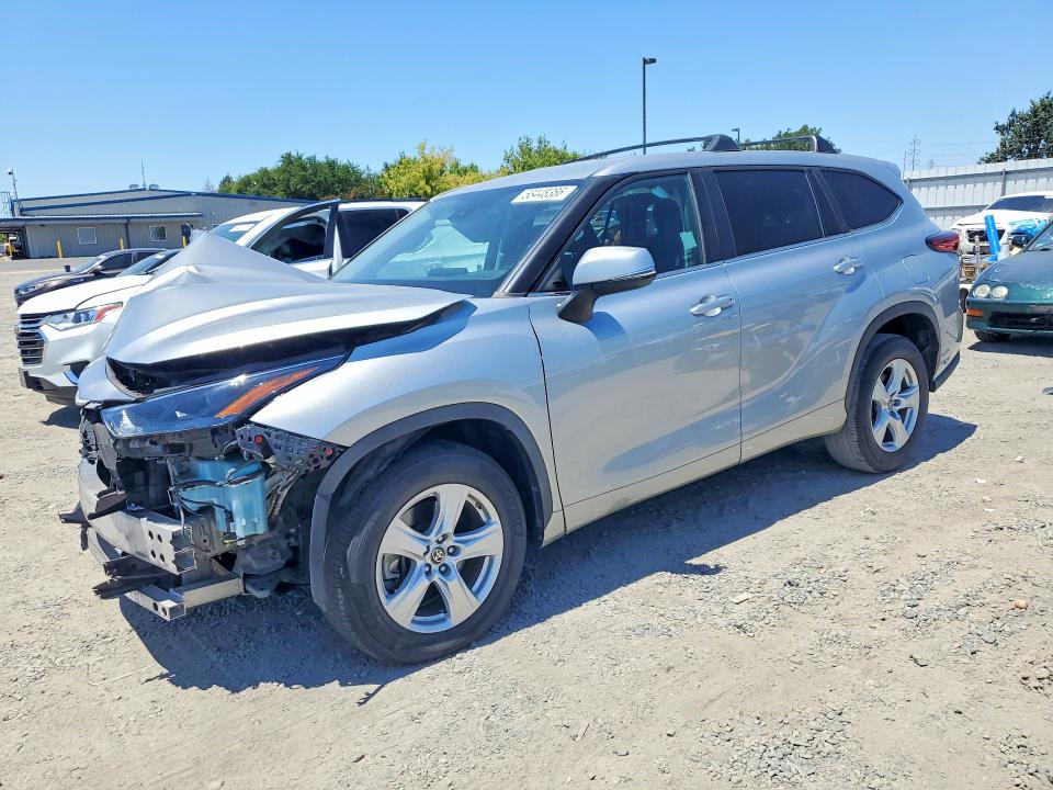 58448386 :رقم المزاد ، 5TDKDRAH0PS029267 vin ، 2023 Toyota Highlander مزاد بيع
