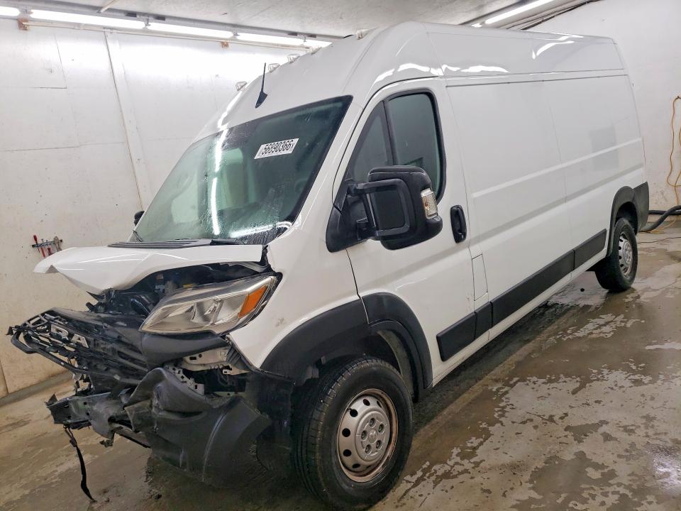 2023 Ram Promaster 2500 მანქანა იყიდება აუქციონზე, vin: 3C6LRVDG7PE518123, აუქციონის ნომერი: 56890366