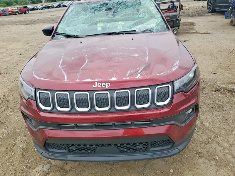 2022 Jeep Compass მანქანა იყიდება აუქციონზე, vin: 3C4NJDFB8NT125793, აუქციონის ნომერი: 57543966