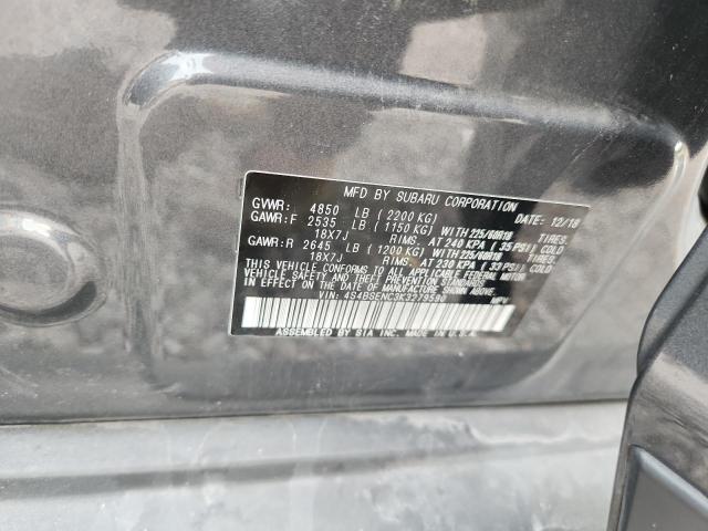Aukcja sprzedaży 2019 Subaru Outback, vin: 4S4BSENC3K3279590, numer aukcji: 57477056