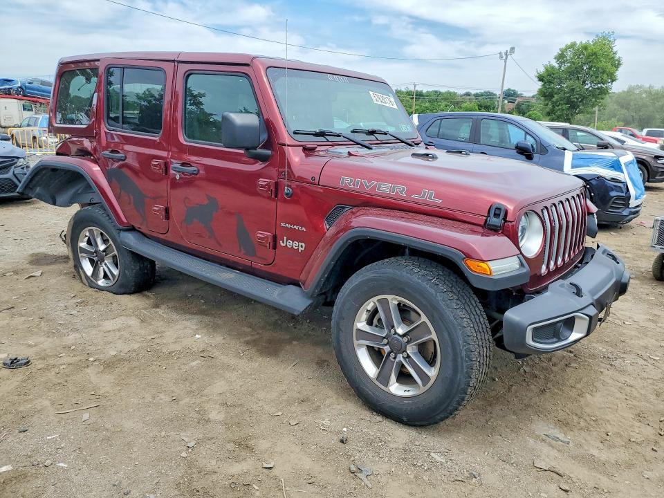 Продажа на аукционе авто 2021 Jeep Wrangler Unlimited, vin: 1C4HJXEG1MW550681, номер лота: 57620176