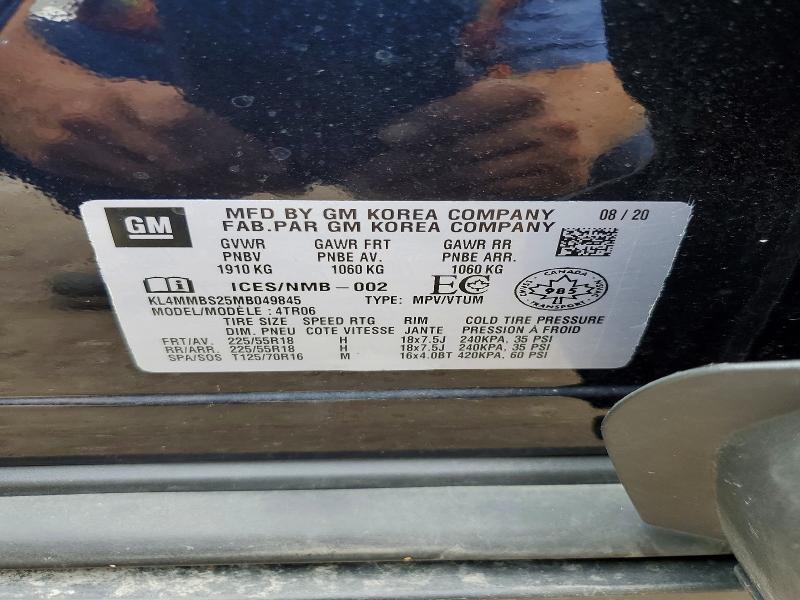 Продажа на аукционе авто 2021 Buick Encore Gx, vin: KL4MMBS25MB049845, номер лота: 56589106
