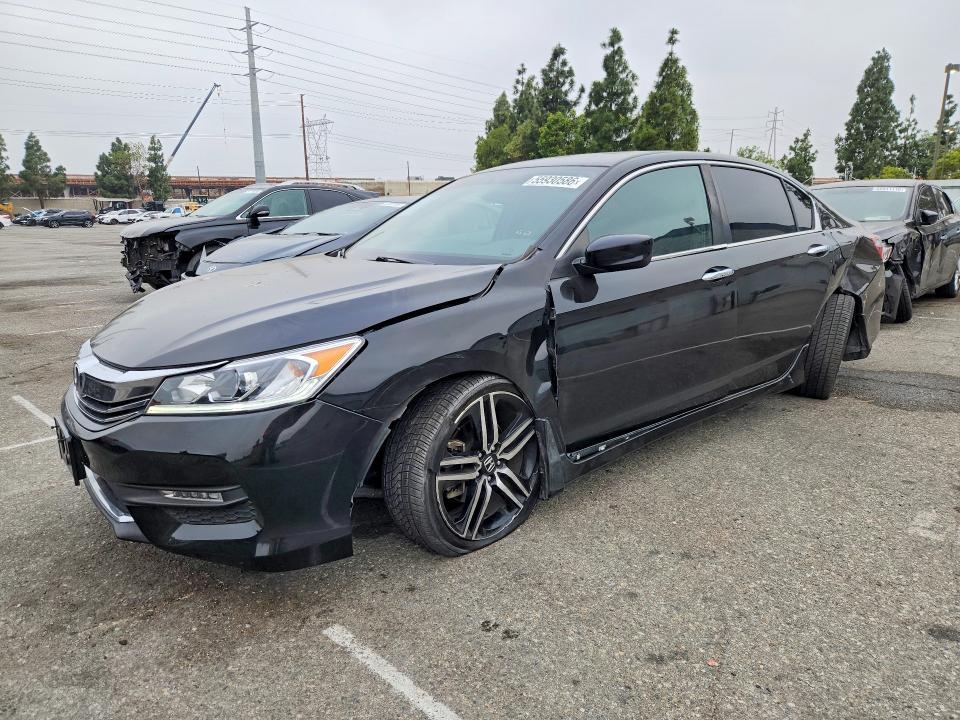 Продажа на аукционе авто 2017 Honda Accord, vin: 1HGCR2F51HA055498, номер лота: 55930586