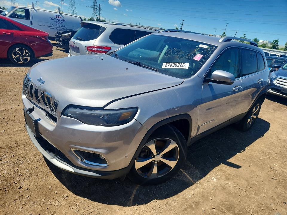 Auction sale of the 2019 Jeep Cherokee, vin: 1C4PJMDN9KD216594, lot number: 57890226