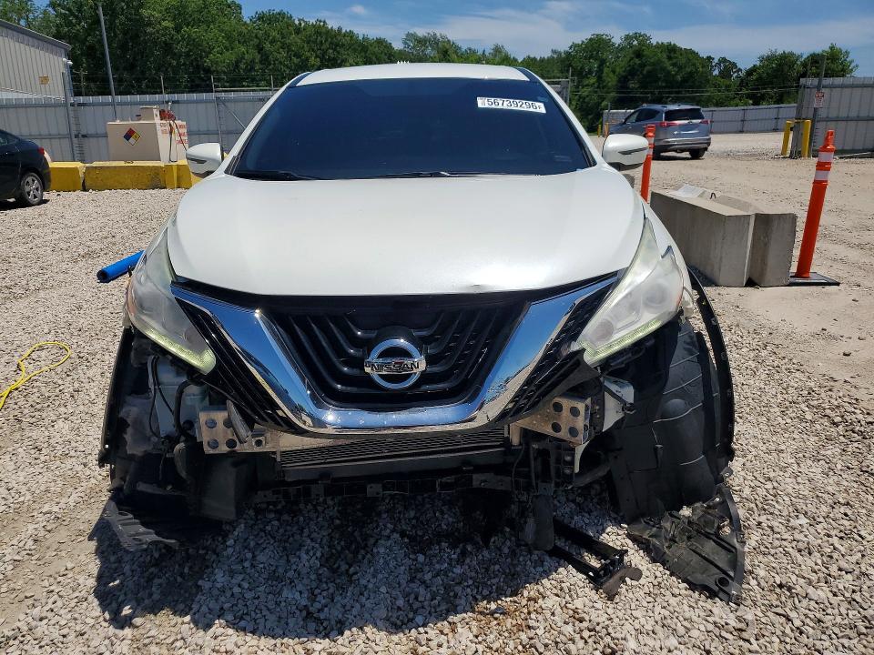 Продажа на аукционе авто 2017 Nissan Murano, vin: 5N1AZ2MH7HN171585, номер лота: 56739296