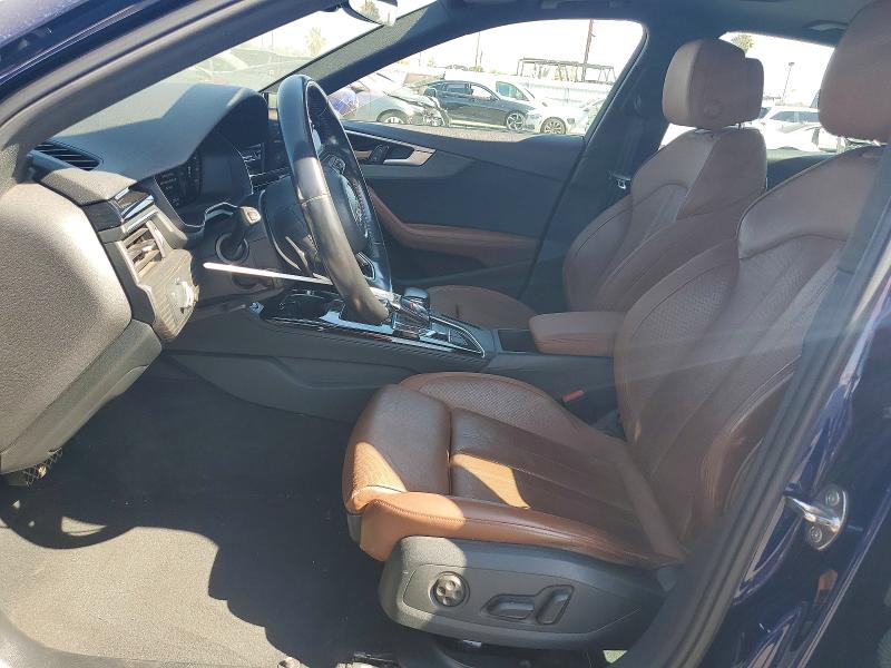 2020 Audi A4 მანქანა იყიდება აუქციონზე, vin: WAUENAF48LN008861, აუქციონის ნომერი: 57153036