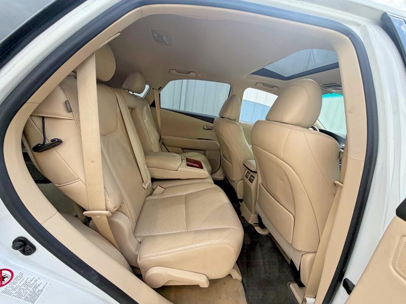 2012 Lexus Rx მანქანა იყიდება აუქციონზე, vin: JTJZB1BA2C2407823, აუქციონის ნომერი: 58521116