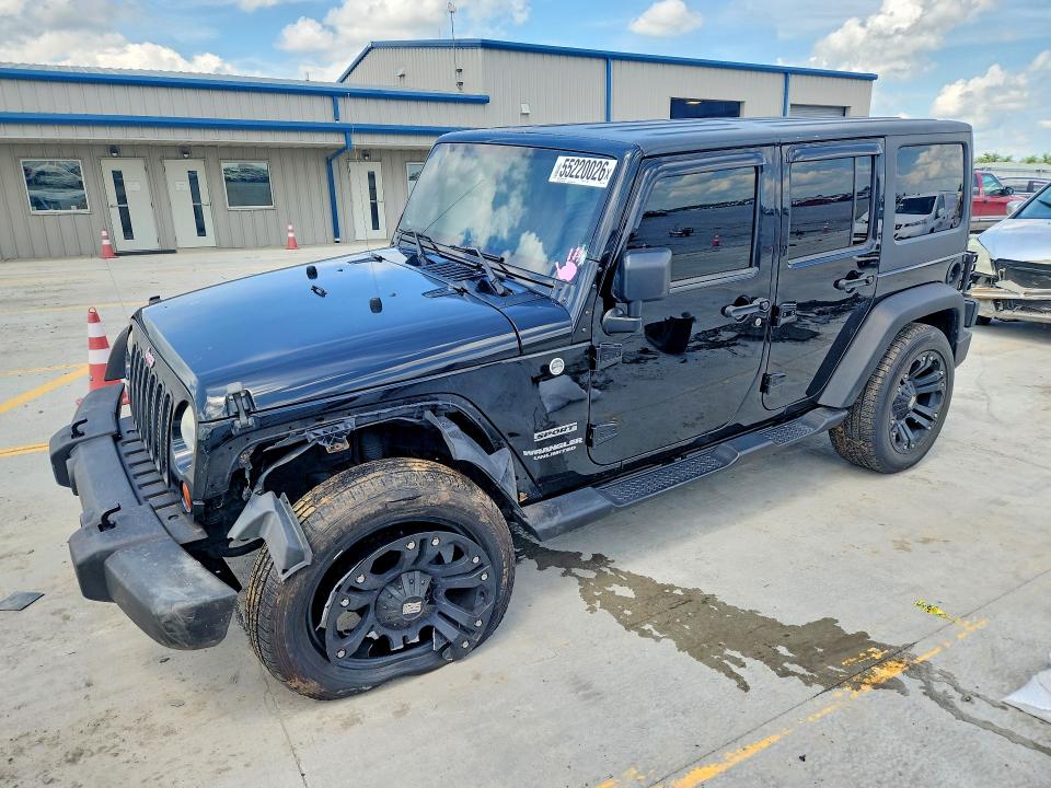 55220026 :رقم المزاد ، 1C4BJWDG1DL577902 vin ، 2013 Jeep Wrangler Unlimited مزاد بيع