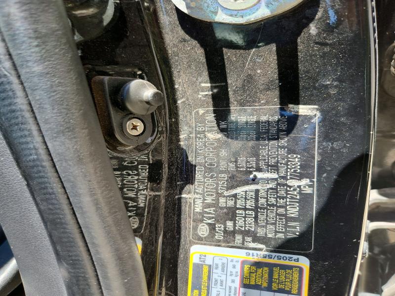 57041246 :رقم المزاد ، KNDJT2A54D7753349 vin ، 2013 Kia Soul مزاد بيع