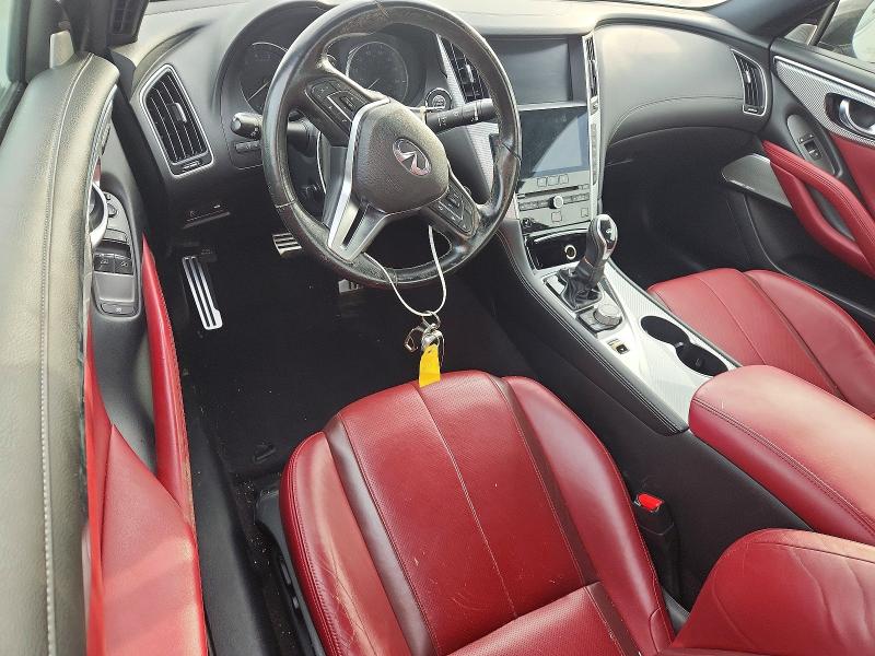 57878146 :رقم المزاد ، JN1FV7EL8KM440585 vin ، 2019 Infiniti Q60 مزاد بيع