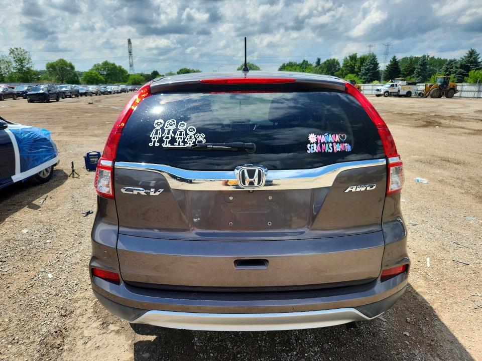 Auction sale of the 2015 Honda Cr-v, vin: 2HKRM4H58FH662102, lot number: 56523536