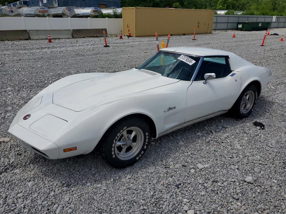 1974 Chevrolet Corvette მანქანა იყიდება აუქციონზე, vin: 1Z37J4S402576, აუქციონის ნომერი: 57079536