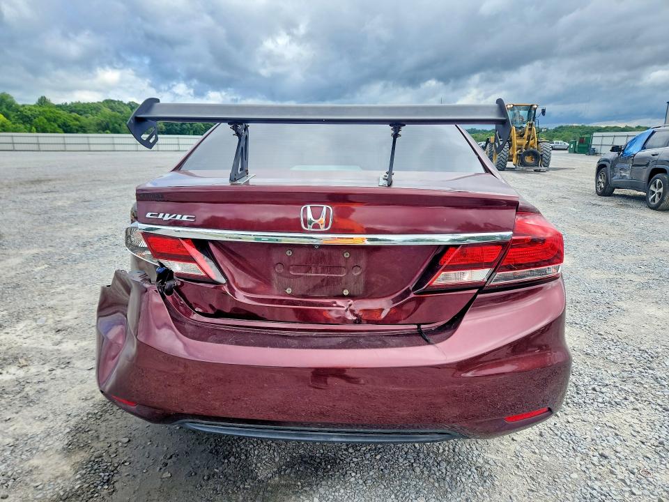Продажа на аукционе авто 2014 Honda Civic, vin: 19XFB2F56EE255205, номер лота: 58421216