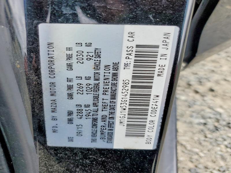 Aukcja sprzedaży 2016 Mazda 6, vin: JM1GJ1W53G1452985, numer aukcji: 59287166