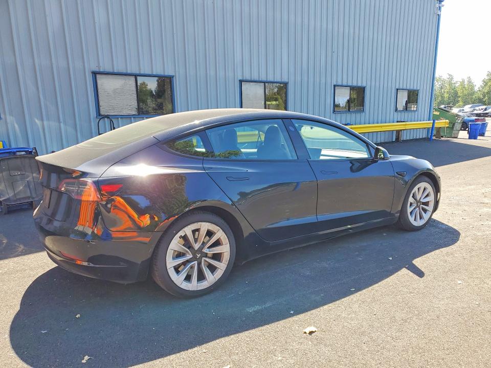2022 Tesla Model 3 მანქანა იყიდება აუქციონზე, vin: 5YJ3E1EA6NF371212, აუქციონის ნომერი: 58440426