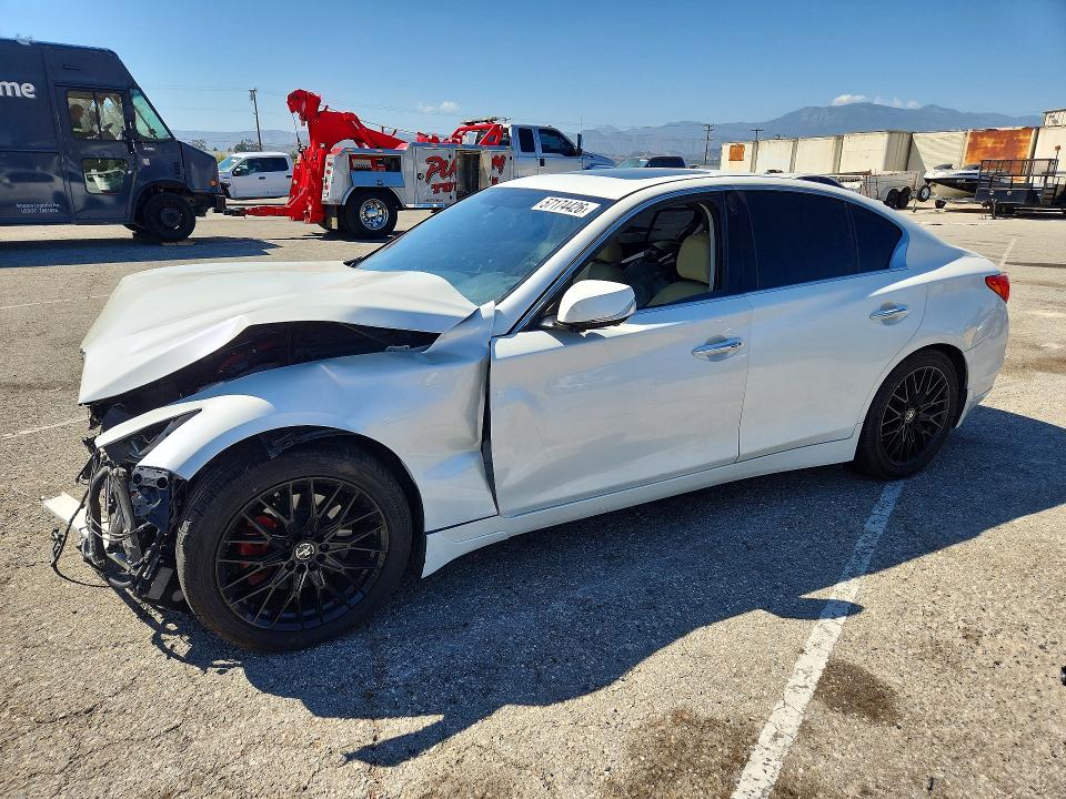 Продажа на аукционе авто 2017 Infiniti Q50, vin: JN1AV7AP0HM890047, номер лота: 57174426