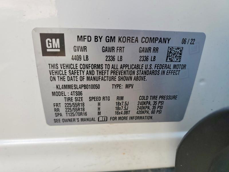 Aukcja sprzedaży 2023 Buick Encore Gx, vin: KL4MMESL4PB010050, numer aukcji: 55473196