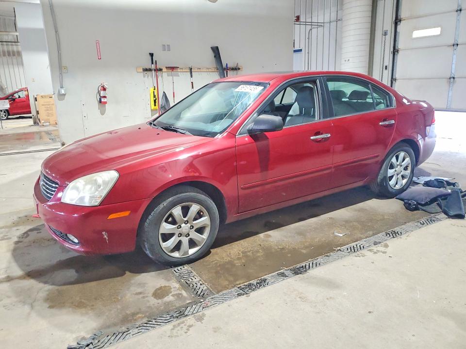 2007 Kia Optima მანქანა იყიდება აუქციონზე, vin: KNAGE124175157889, აუქციონის ნომერი: 56131456