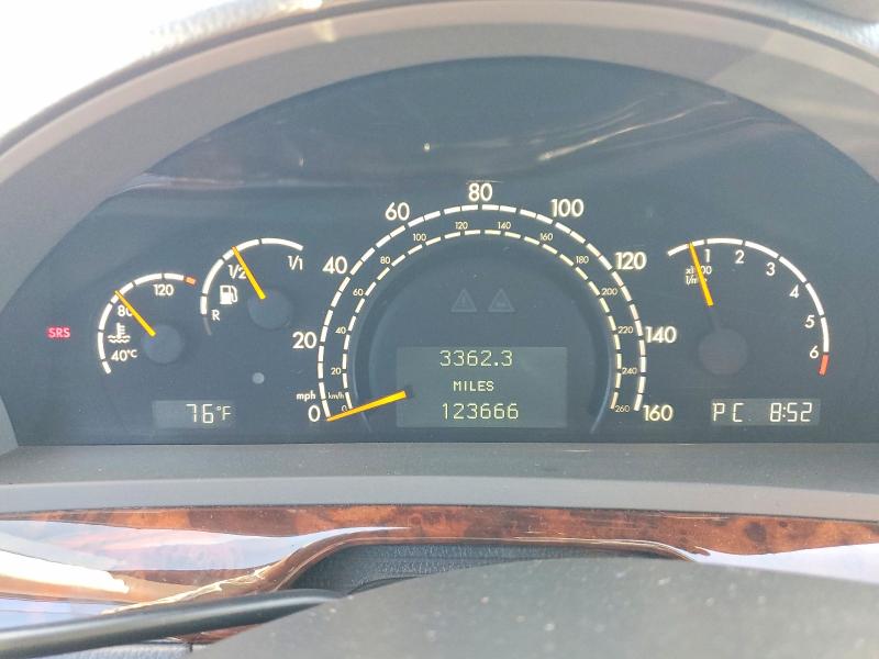 Aukcja sprzedaży 2003 Mercedes-benz S, vin: WDBNG75J73A316035, numer aukcji: 57370696