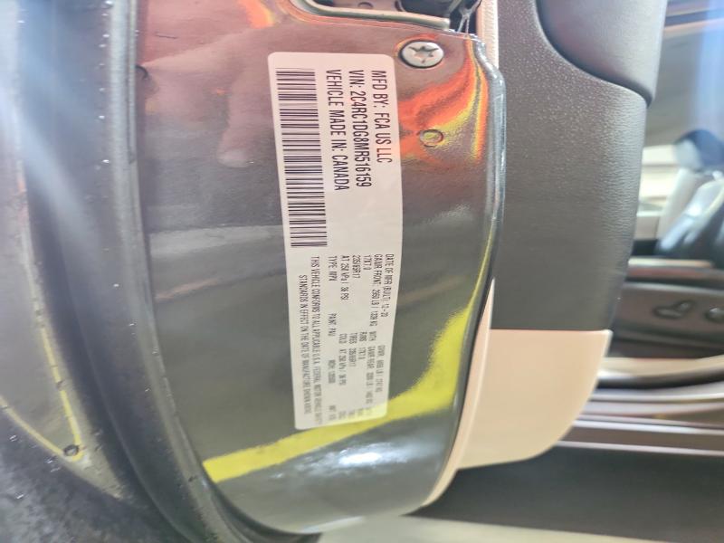 58898466 :رقم المزاد ، 2C4RC1DG8MR516159 vin ، 2021 Chrysler Voyager مزاد بيع