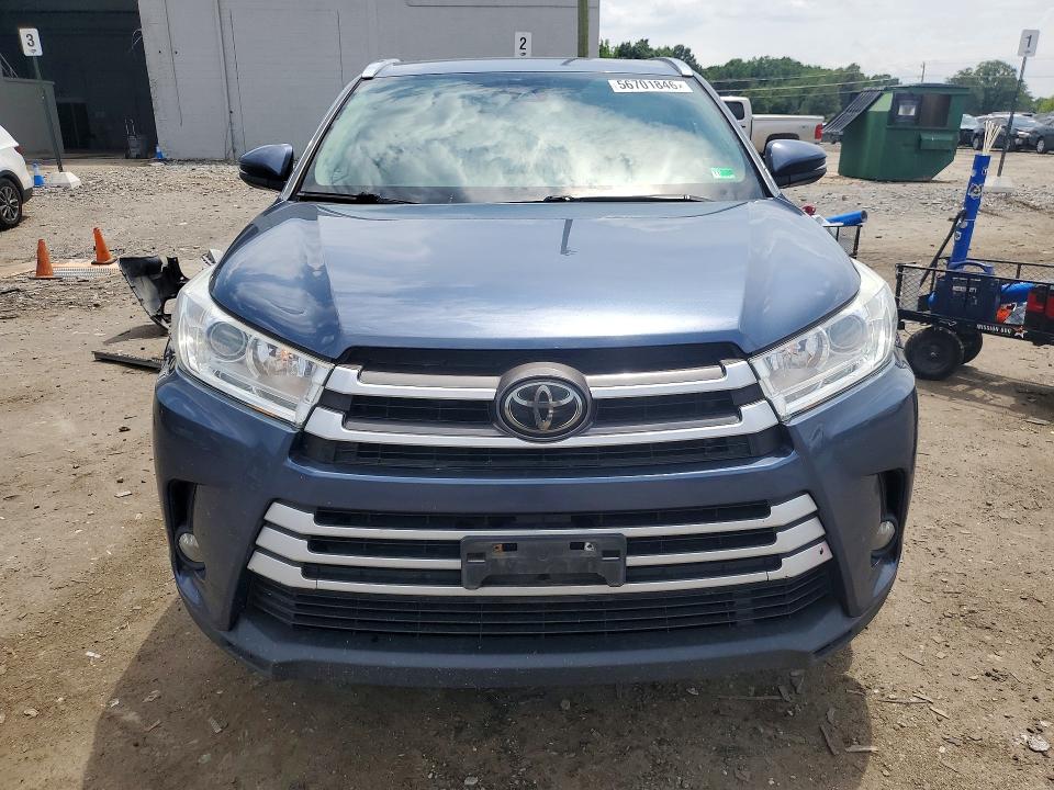 Aukcja sprzedaży 2019 Toyota Highlander, vin: 5TDJZRFH6KS922235, numer aukcji: 56701846