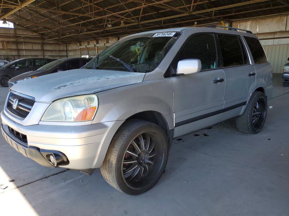 2004 Honda Pilot მანქანა იყიდება აუქციონზე, vin: 2HKYF18754H527243, აუქციონის ნომერი: 58756246