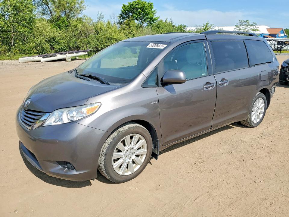 Aukcja sprzedaży 2017 Toyota Sienna, vin: 5TDJZ3DC5HS153918, numer aukcji: 56058626