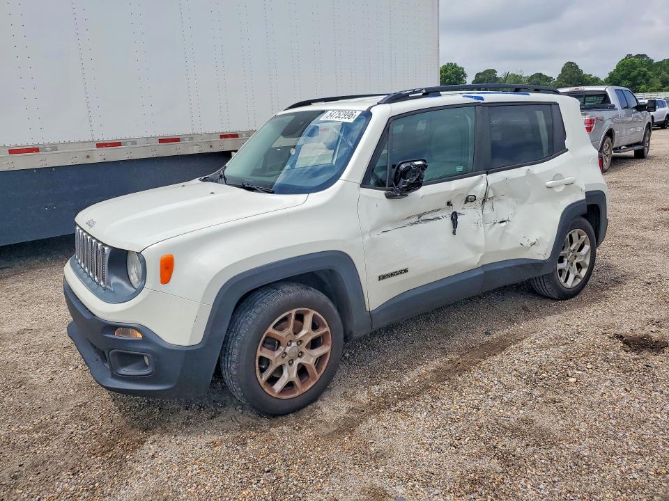 2016 Jeep Renegade მანქანა იყიდება აუქციონზე, vin: ZACCJABT3GPE03255, აუქციონის ნომერი: 54752996