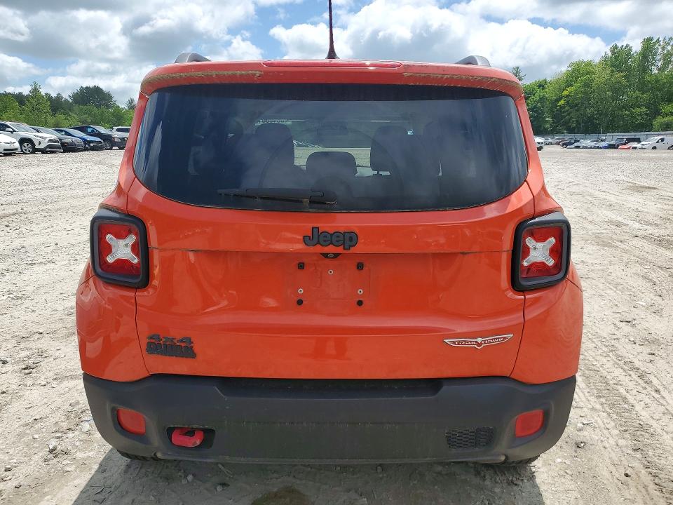 2016 Jeep Renegade მანქანა იყიდება აუქციონზე, vin: ZACCJBCT2GPC92279, აუქციონის ნომერი: 55450816