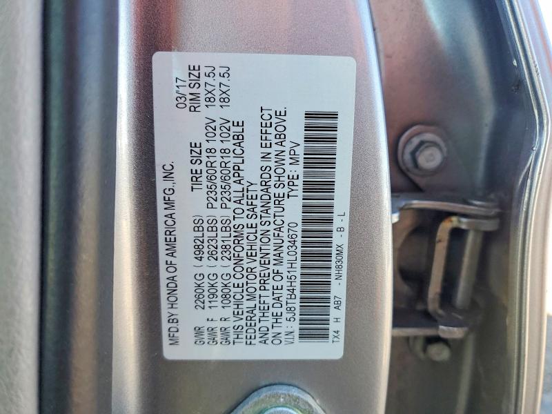 Продаж на аукціоні авто 2017 Acura Rdx, vin: 5J8TB4H51HL034670, номер лоту: 57445396