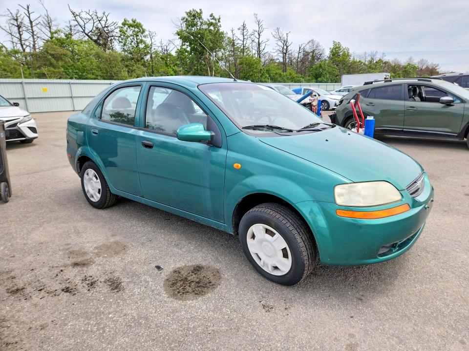 2004 Chevrolet Aveo მანქანა იყიდება აუქციონზე, vin: KL1TD52684B208662, აუქციონის ნომერი: 58257066
