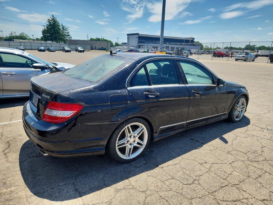 Продажа на аукционе авто 2010 Mercedes-benz C, vin: WDDGF8BB4AR090623, номер лота: 56415796