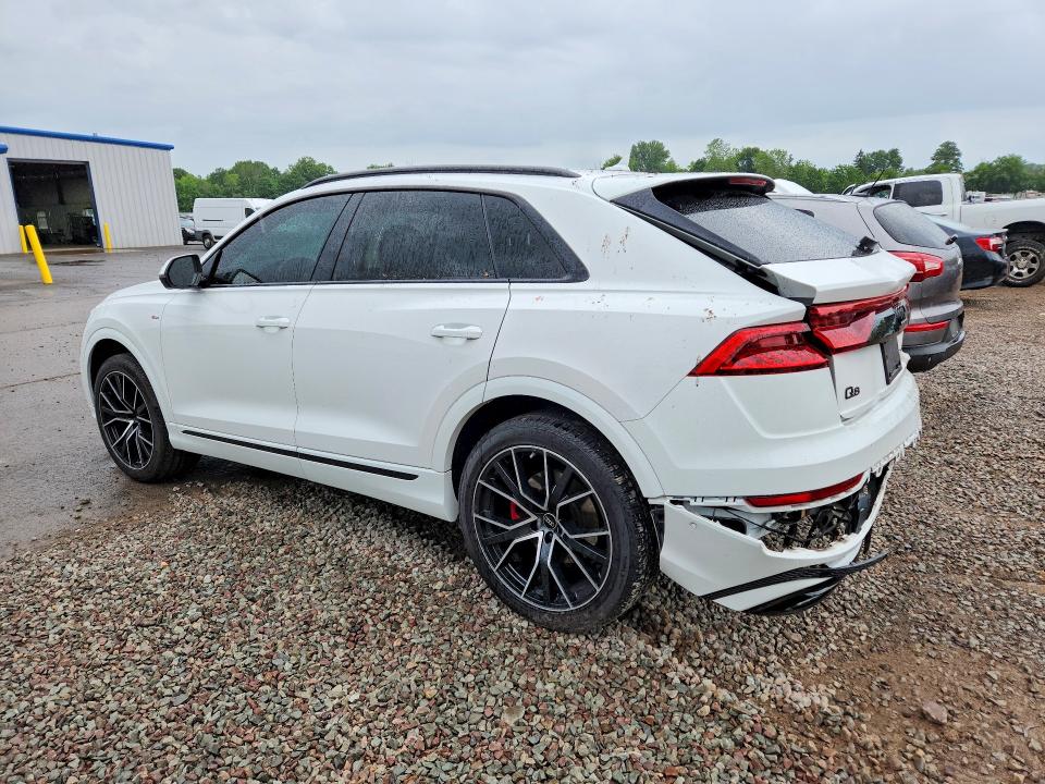 2022 Audi Q8 მანქანა იყიდება აუქციონზე, vin: WA1EVBF11ND033652, აუქციონის ნომერი: 58804906