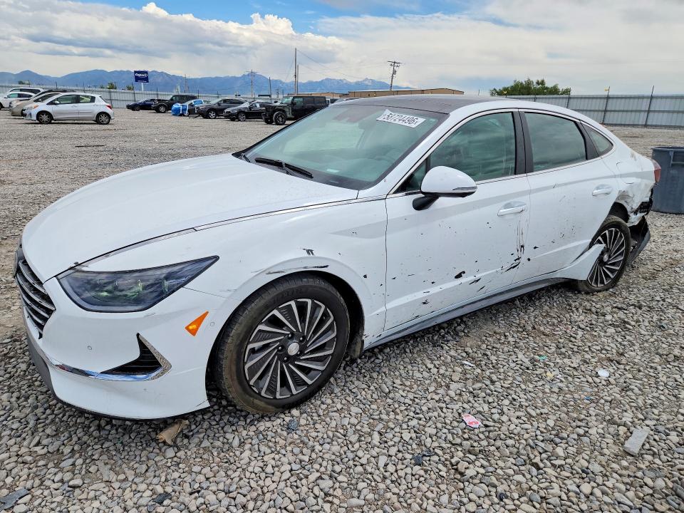 Auction sale of the 2023 Hyundai Sonata Hybrid, vin: KMHL54JJ3PA080150, lot number: 58724496