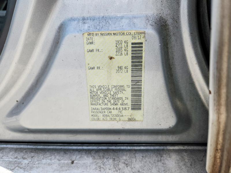 56991236 :رقم المزاد ، 1N4AL3AP0DN444387 vin ، 2013 Nissan Altima مزاد بيع