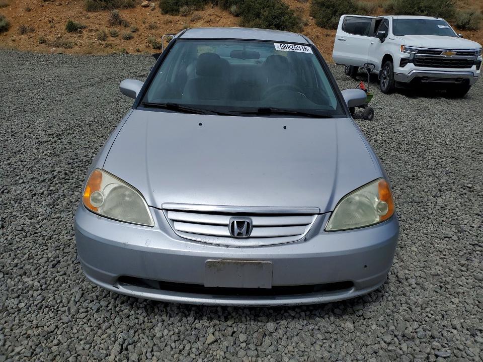 58925316 :رقم المزاد ، 2HGES16671H920661 vin ، 2001 Honda Civic مزاد بيع