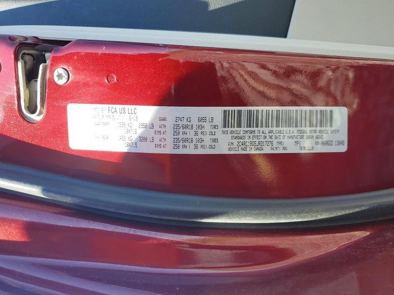 Aukcja sprzedaży 2018 Chrysler Pacifica, vin: 2C4RC1BG5JR317276, numer aukcji: 52332216