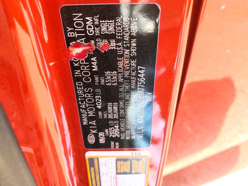 Продажа на аукционе авто 2021 Kia Soul, vin: KNDJ23AU8M7756447, номер лота: 57198536