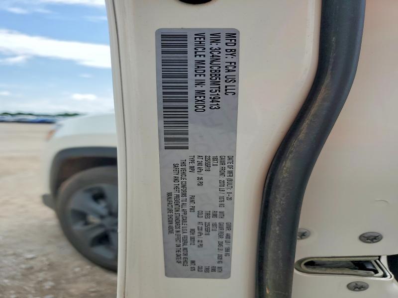 2021 Jeep Compass მანქანა იყიდება აუქციონზე, vin: 3C4NJCBB5MT519413, აუქციონის ნომერი: 57745216