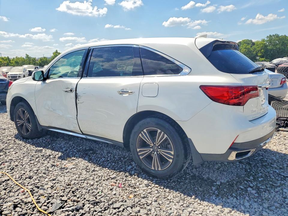 2018 Acura Mdx მანქანა იყიდება აუქციონზე, vin: 5J8YD3H35JL000262, აუქციონის ნომერი: 55504346