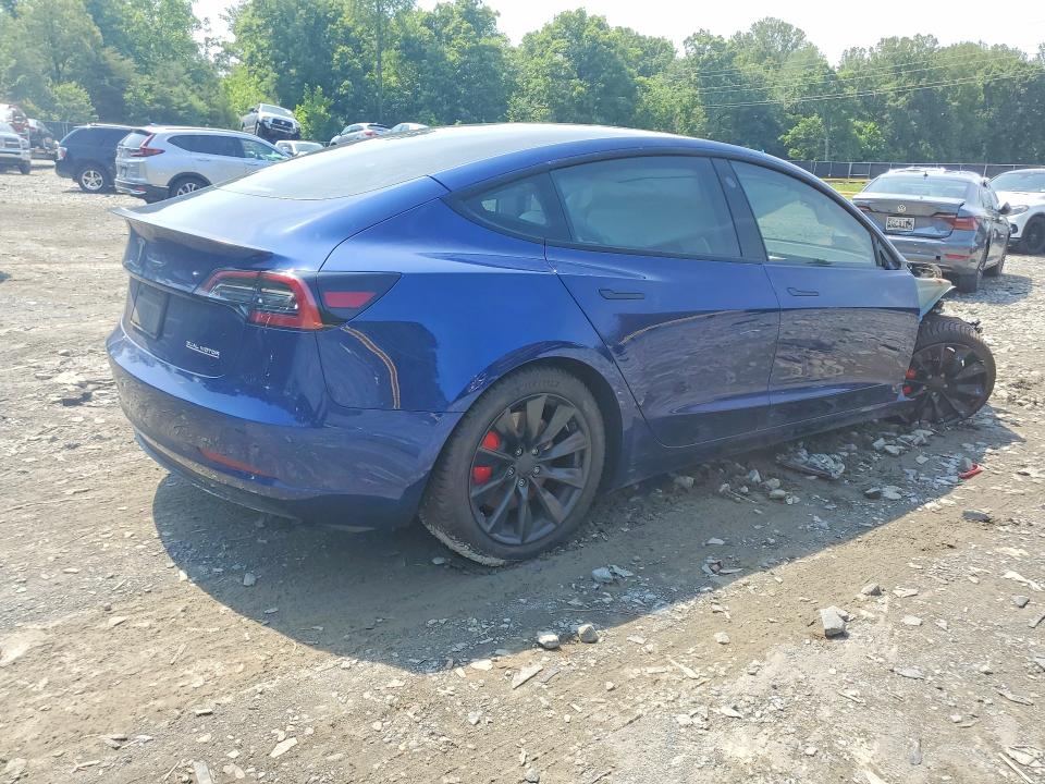 Продажа на аукционе авто 2023 Tesla Model 3, vin: 5YJ3E1EC0PF407884, номер лота: 57028836