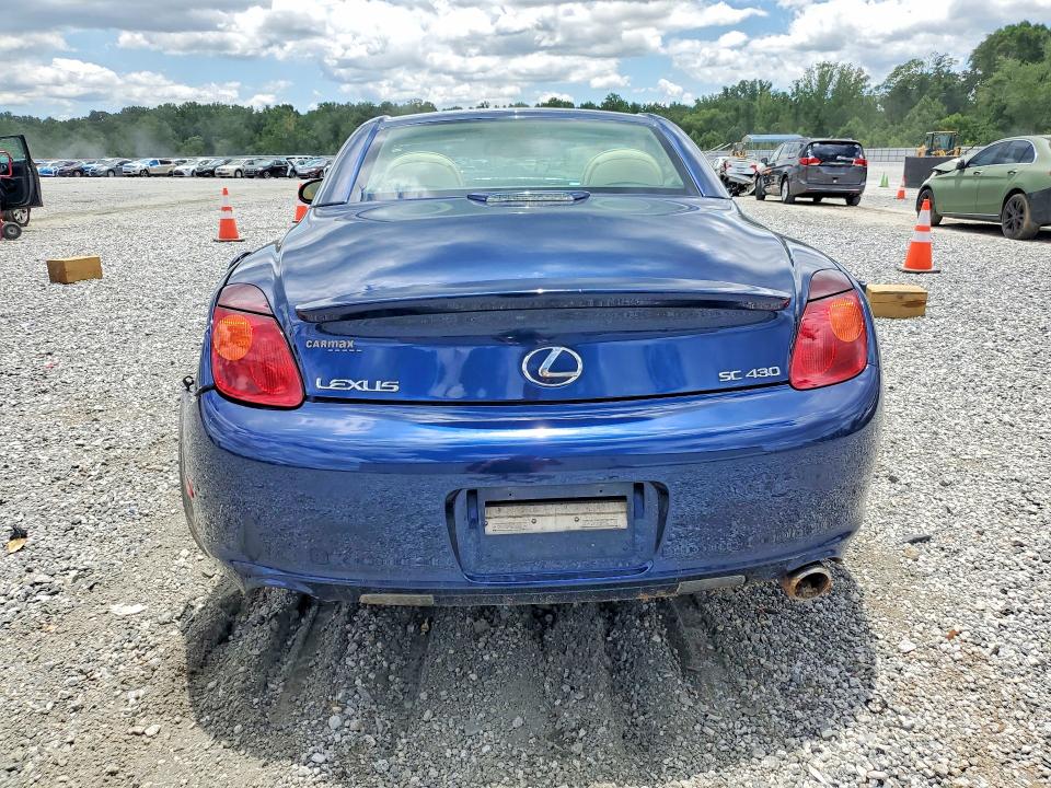 Aukcja sprzedaży 2002 Lexus Sc, vin: JTHFN48Y620006965, numer aukcji: 58557906